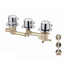 OEM manufacturer standard brass shower panel thermostatic faucet